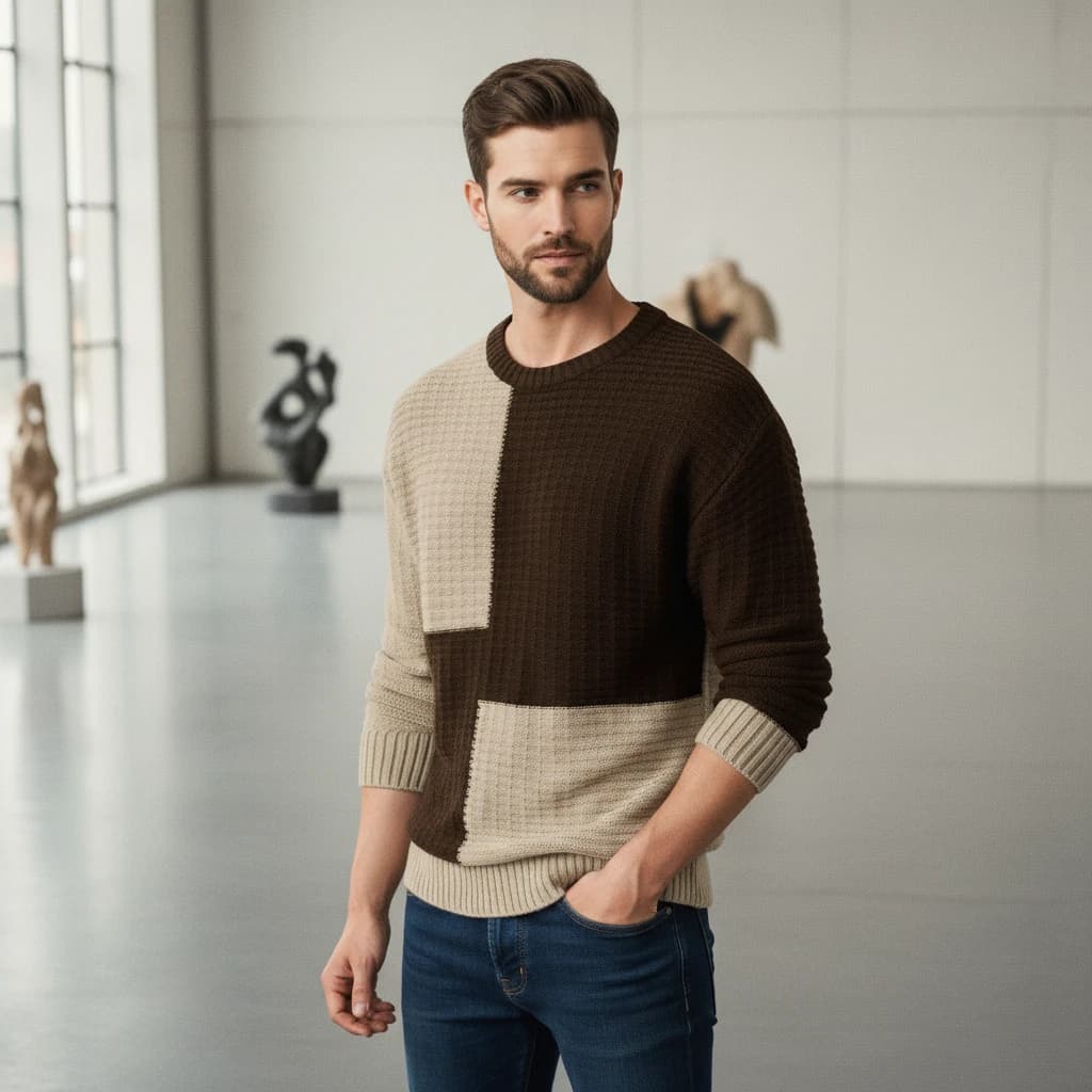 AI generated product photography of a designer handbag.