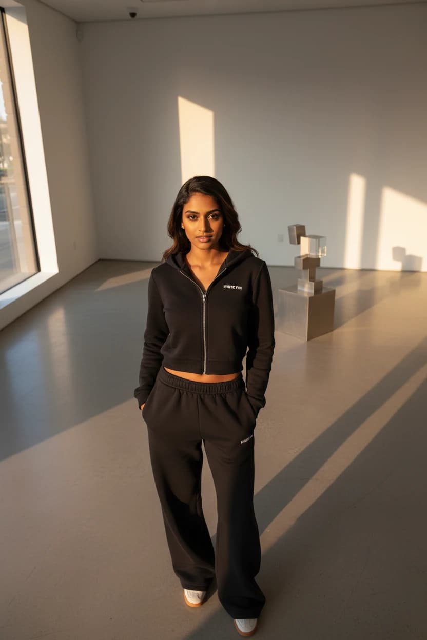 AI generated portrait of a male model with strong features.