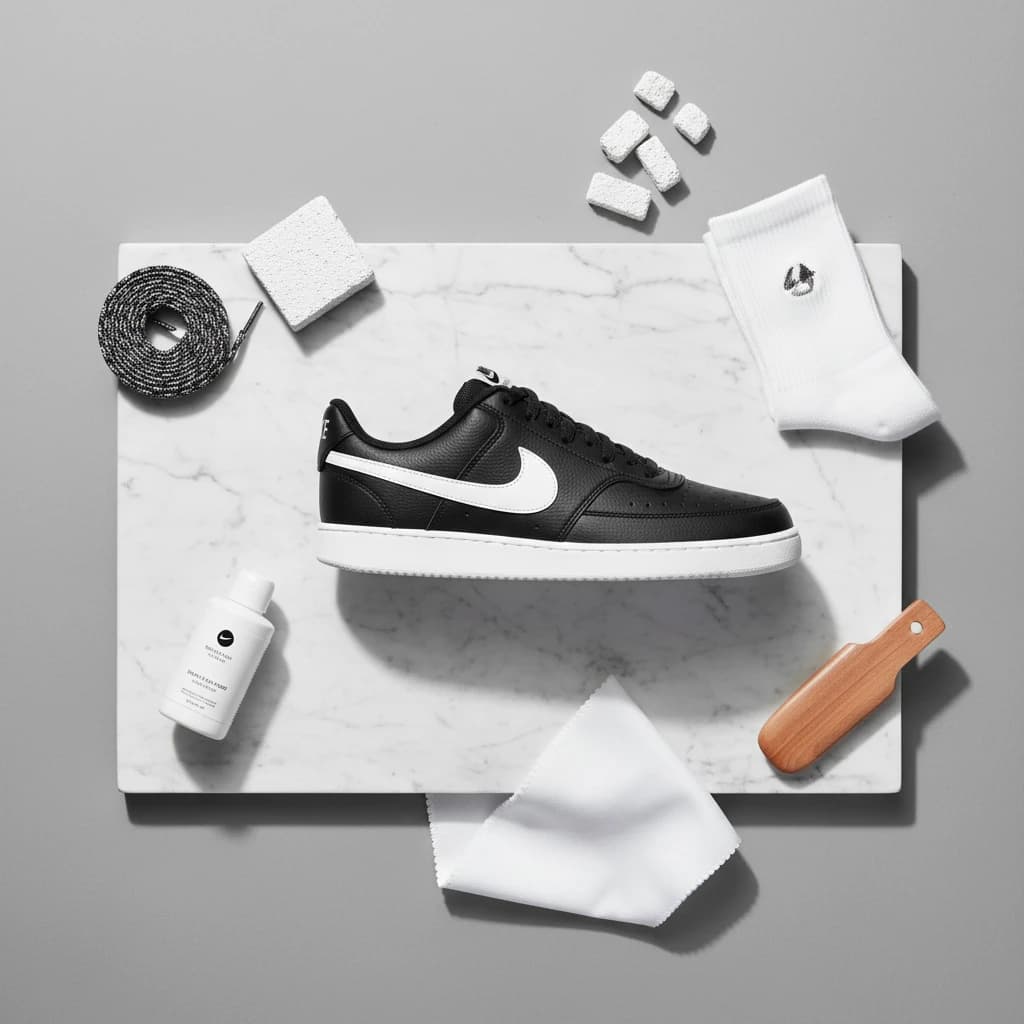 AI generated image of a model in urban streetwear.